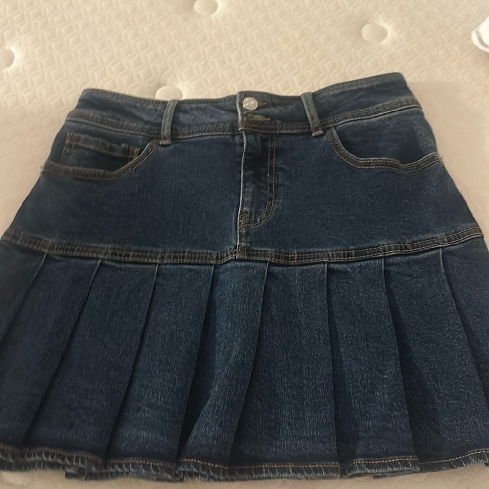 Wild Fable Jean Skirt